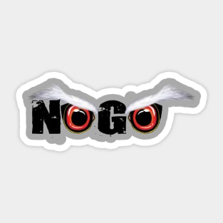 NOGO - The Northern Goshawk Sticker